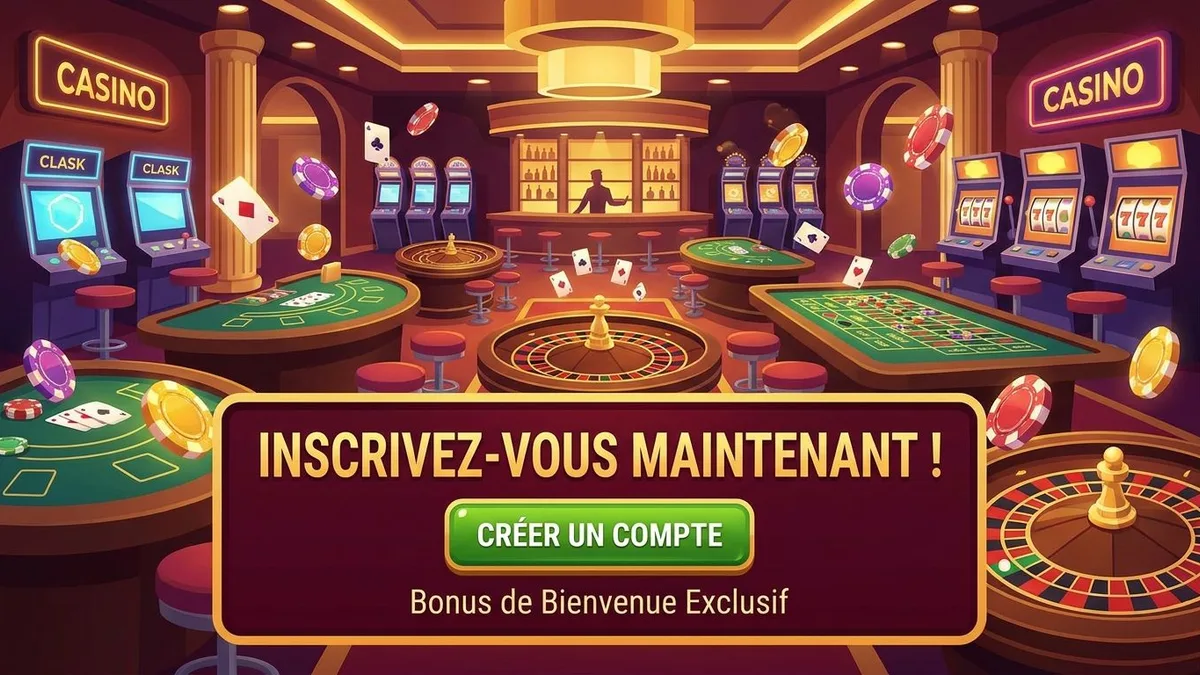 Inscription avec bonus